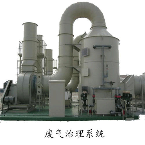 Waste gas treatment equipment